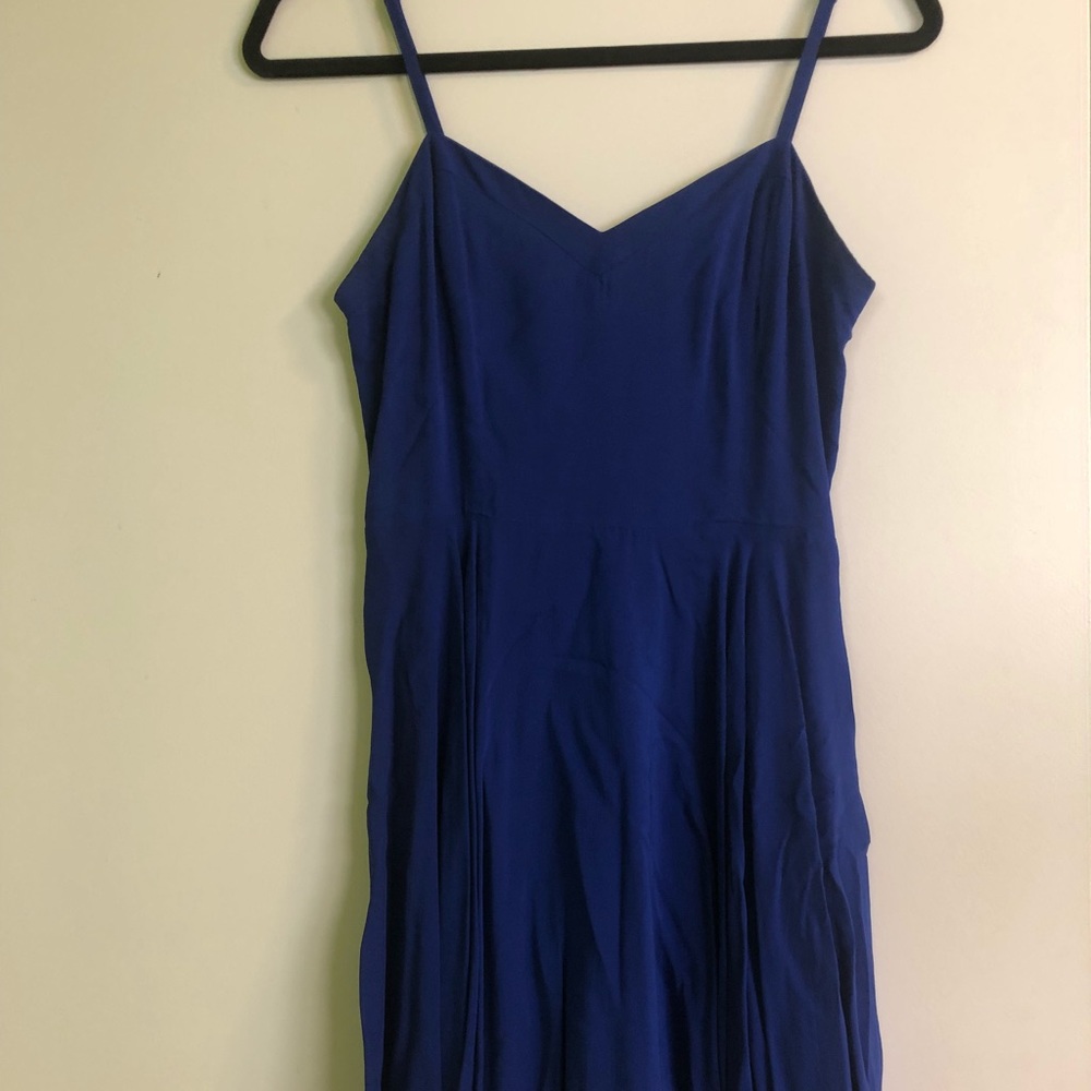 Blue dress
